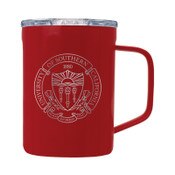 USC Trojans Corkcicle Seal Engraved Mug